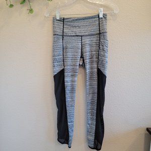 Athleta | High Rise Jacquard Chaturanga To Town Capri | XS